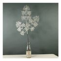 Artificial Champagne Glitter Grape Leaf Spray (3 Stems) Festive Foliage with Added Sparkle **FREE UK MAINLAND DELIVERY**