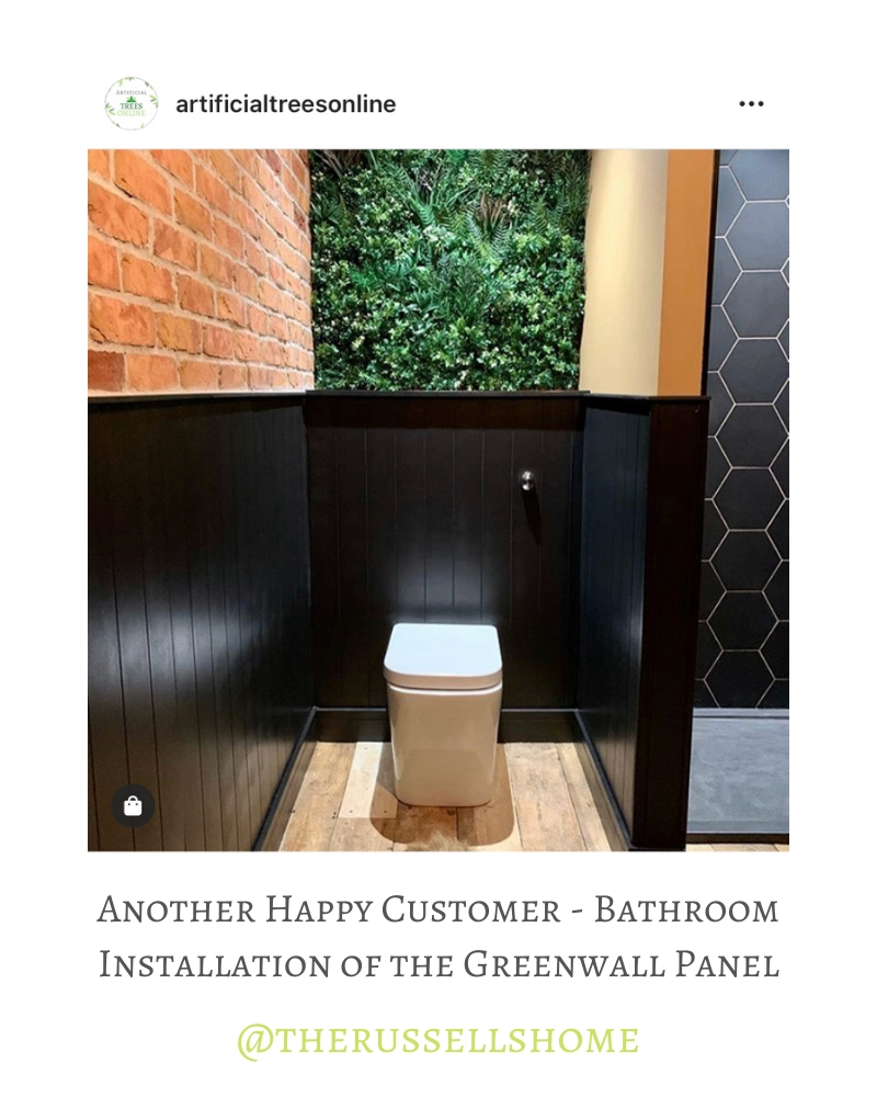 artificial foliage wall panels on Buy Artificial Green Wall Panels 100cm X 100cm Mixed Foliage Uv Fire Resistant Vertical Garden Faux Living Wall Free Uk Mainland Delivery