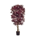 Artificial Japanese Maple Tree in Burgundy - Stunning Quality + Life-Like **FREE UK MAINLAND DELIVERY**