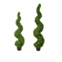 Artificial Topiary Boxwood Spiral Tree **FREE UK MAINLAND DELIVERY**