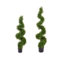 Artificial Topiary Buxus Spiral **FREE UK MAINLAND DELIVERY**