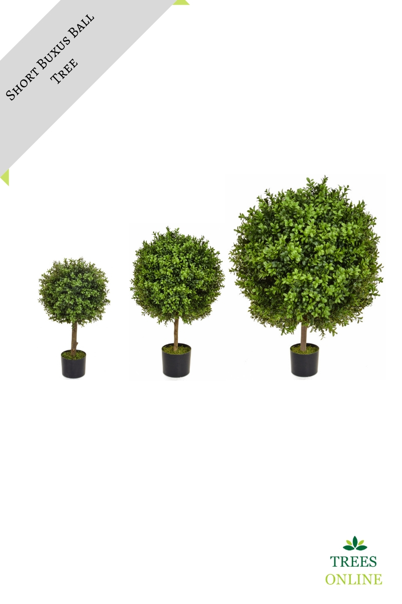 artificial buxus ball tree