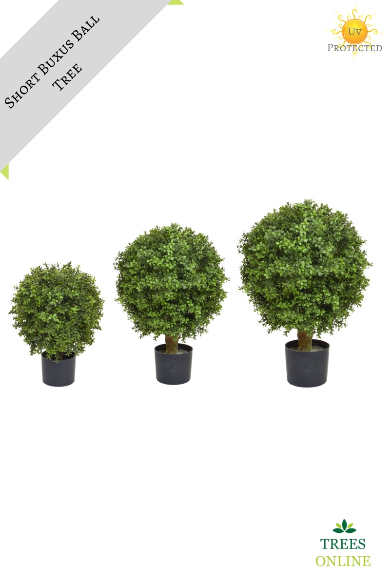 artificial buxus ball tree