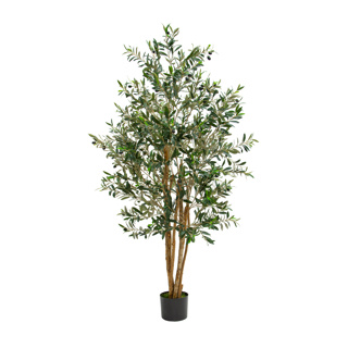 150cm Natural Trunk Artificial Olive Tree