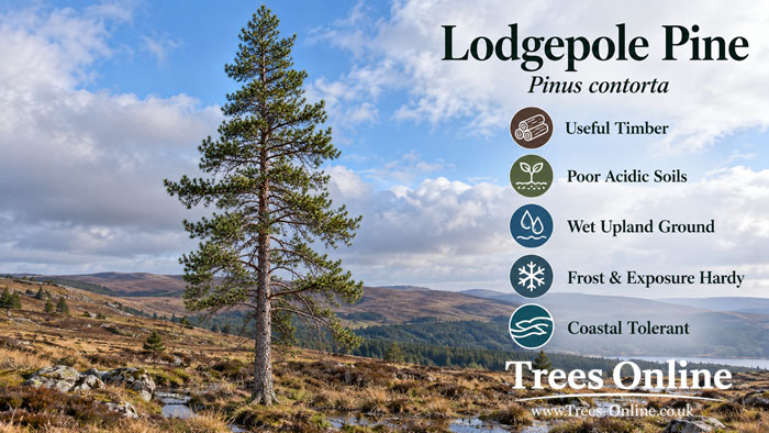 Lodgepole Pine - Pinus contorta