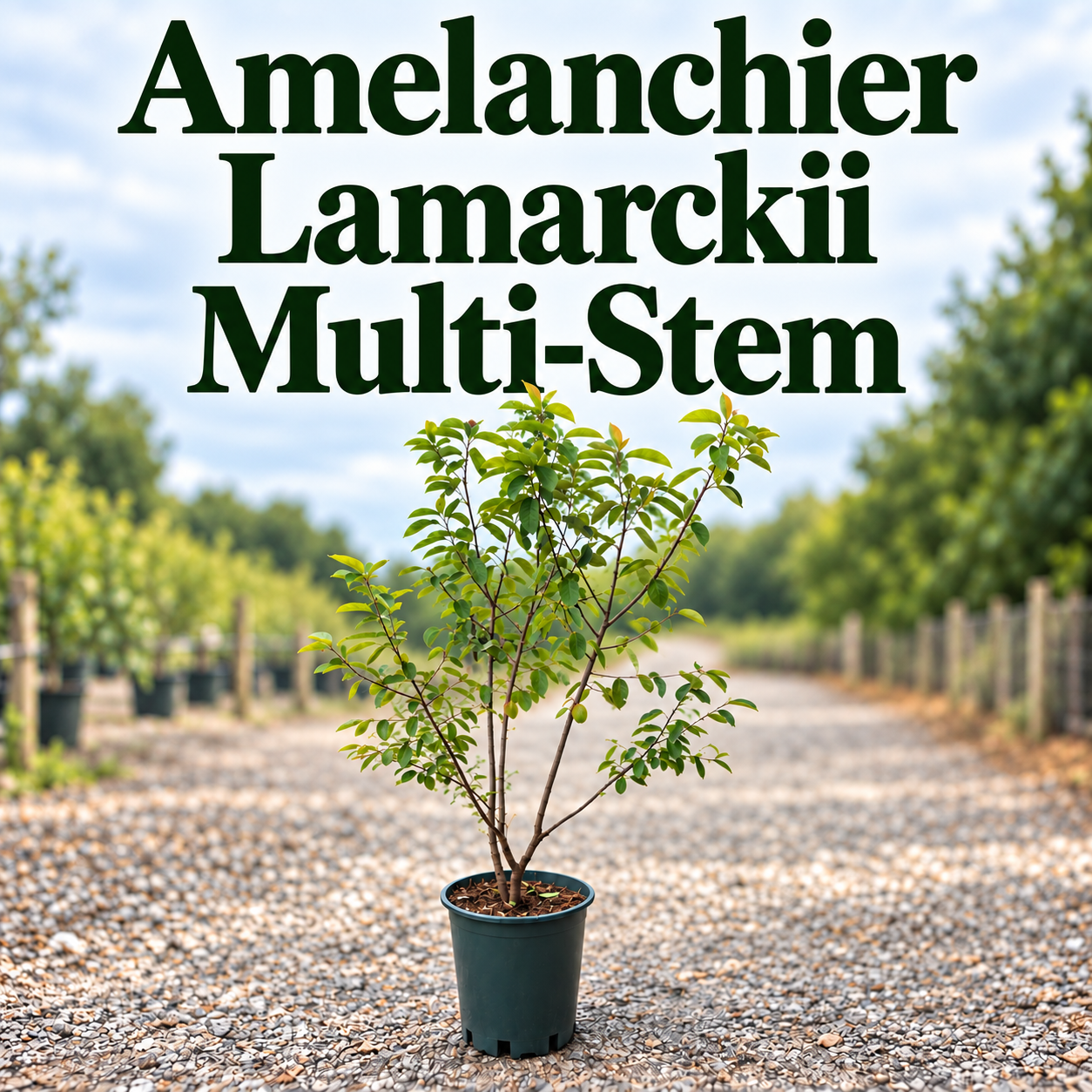 Amelanchier Lamarckii multistem