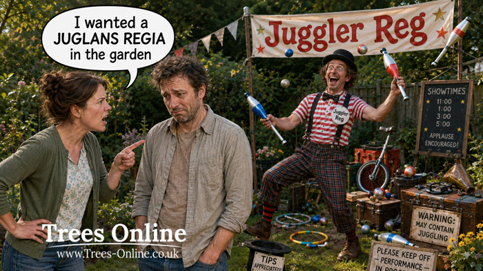 Common Walnut Tree Juglans regia garden juggler meme